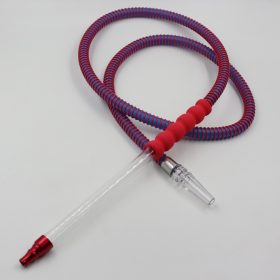 Two-color Matte Hookah hose | Acrylic Handle Shisha hose |Yiwu Hookah Hose